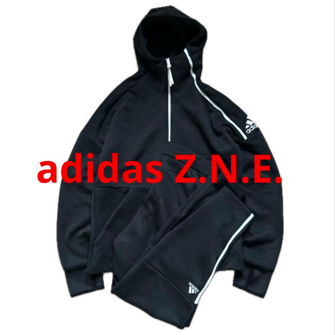 adidas Z.N.E.フーディーファストリリースパーカー テーパードパンツ