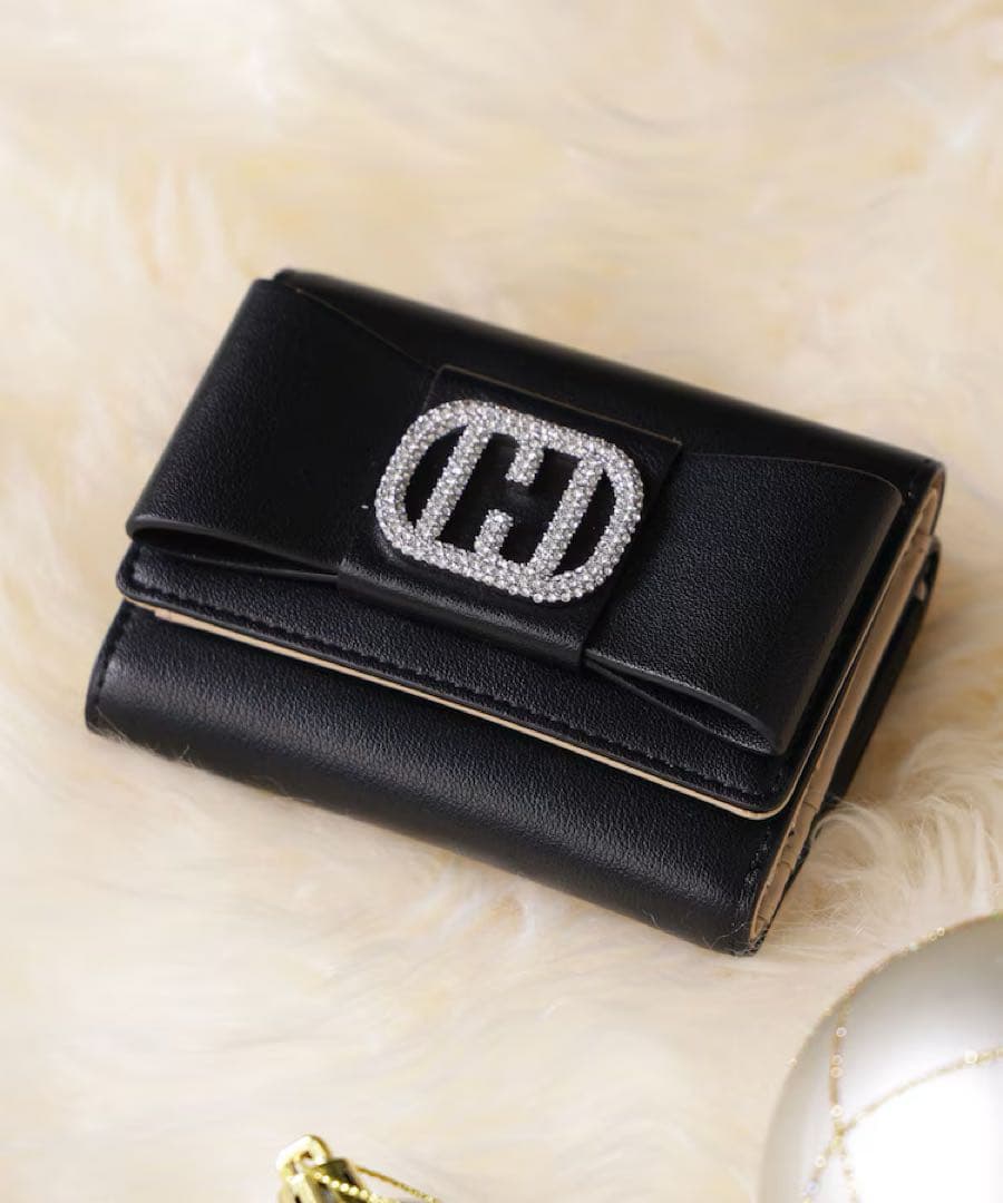 ジルバイジルスチュアート　wink J ミニウォレット　ブラック