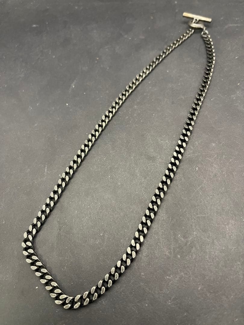 PUERTA DEL SOL プエルタ・デル・ソル　喜平ネックレス　燻銀