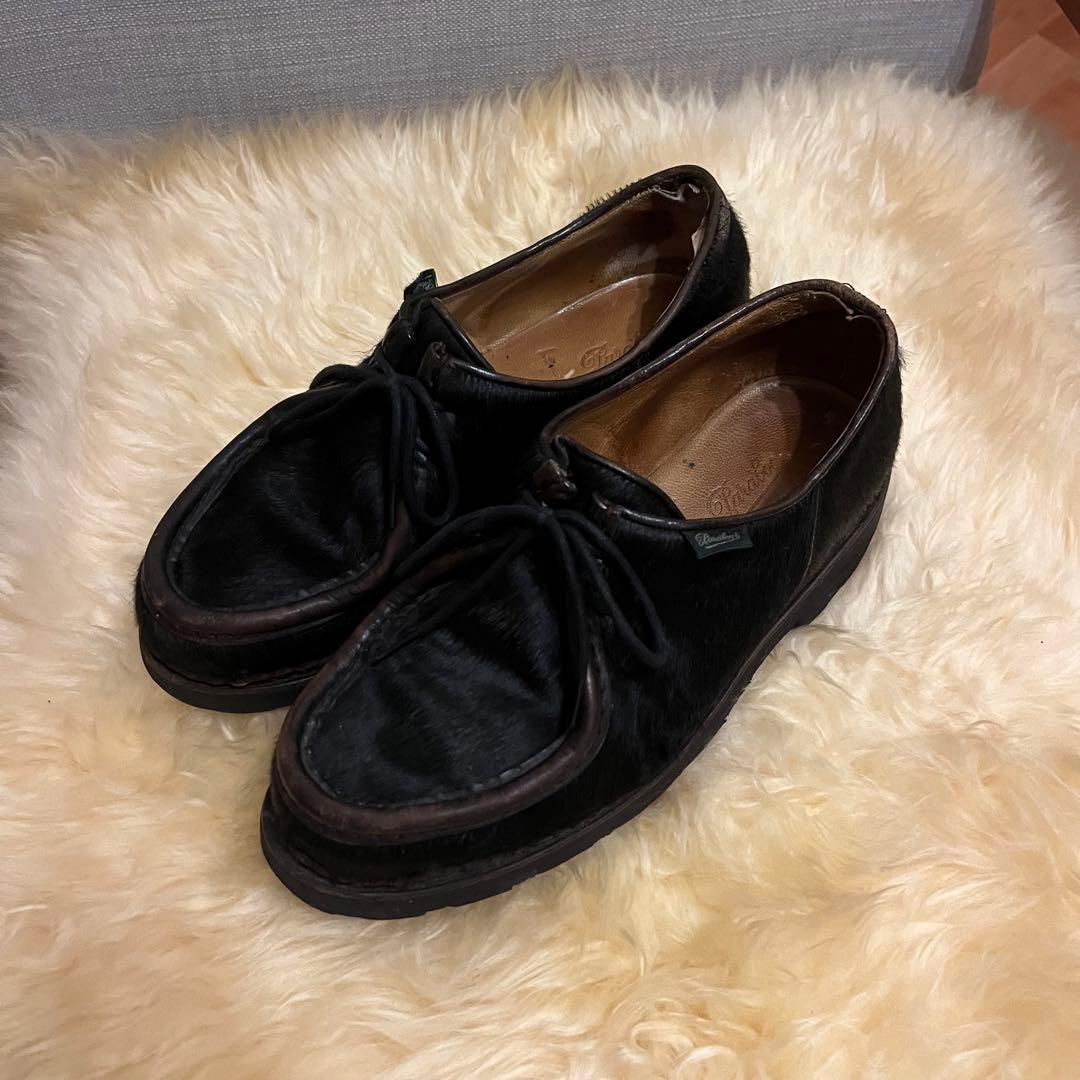 レア Paraboot パラブーツ pony オールポニー ブラック 39.5