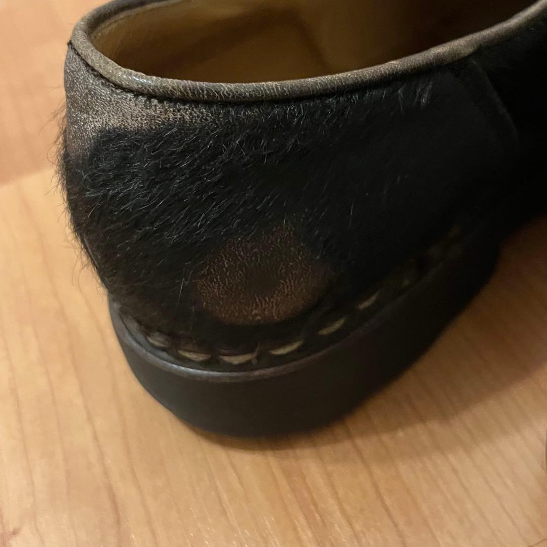 レア Paraboot パラブーツ pony オールポニー ブラック 39.5