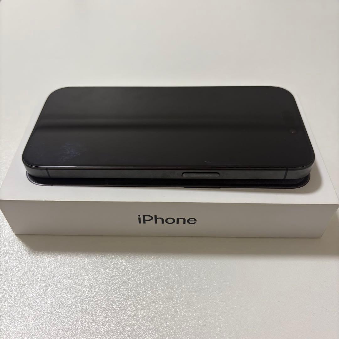 Apple iPhone15pro ブラックチタニウム 128GB