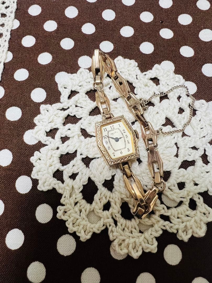 agete　レディース　腕時計　ピンクゴールド