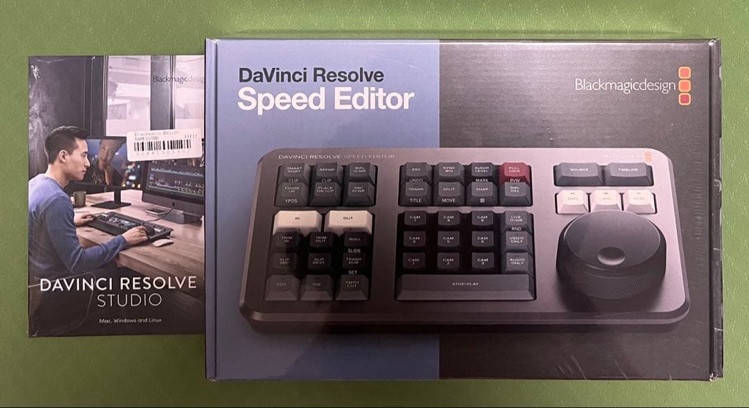 【新品】DaVinci Resolve Speed Editor ライセンス付