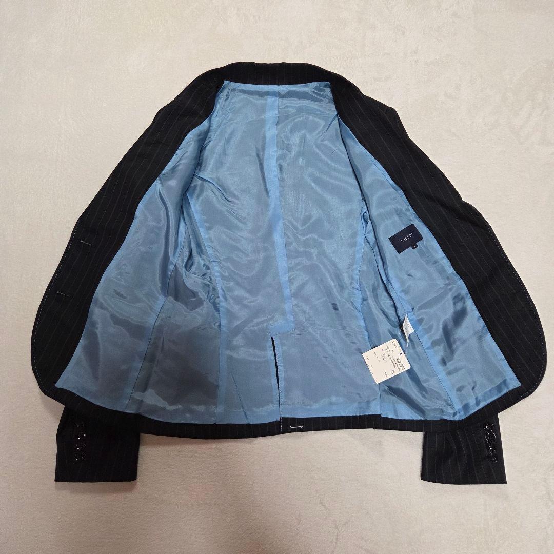 [新品タグ付き]SHIPS パンツスーツセットアップ Lサイズ ブラック