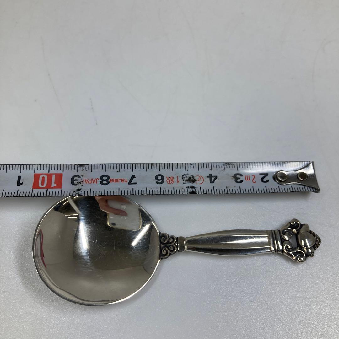 専用　ジョージジェンセン　エコーン　小スプーンA 52g 東さ7-0210☆2F