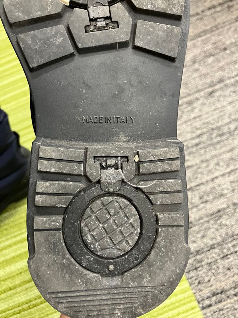 シャネル ブラック スノーブーツ ココマーク 希少　ネイビー　37