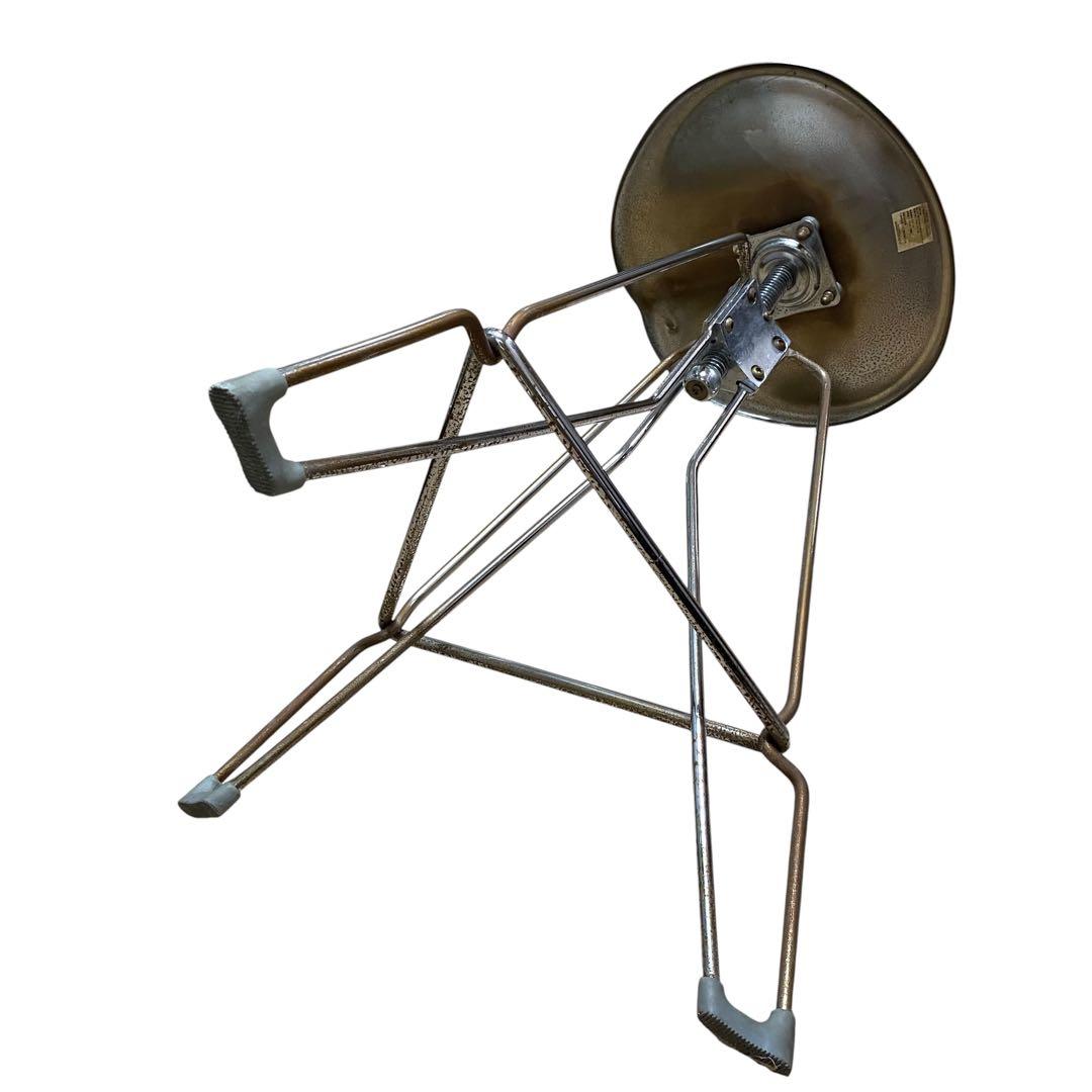 【良品】DULTON CLIPPER BAR STOOL Chrome メタル