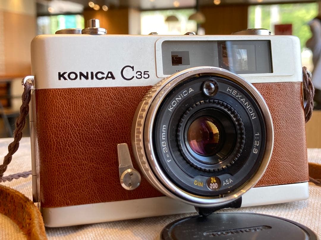 ★希少・完動品★konica c35★本革外装＊美品＊初期保証★入門に！