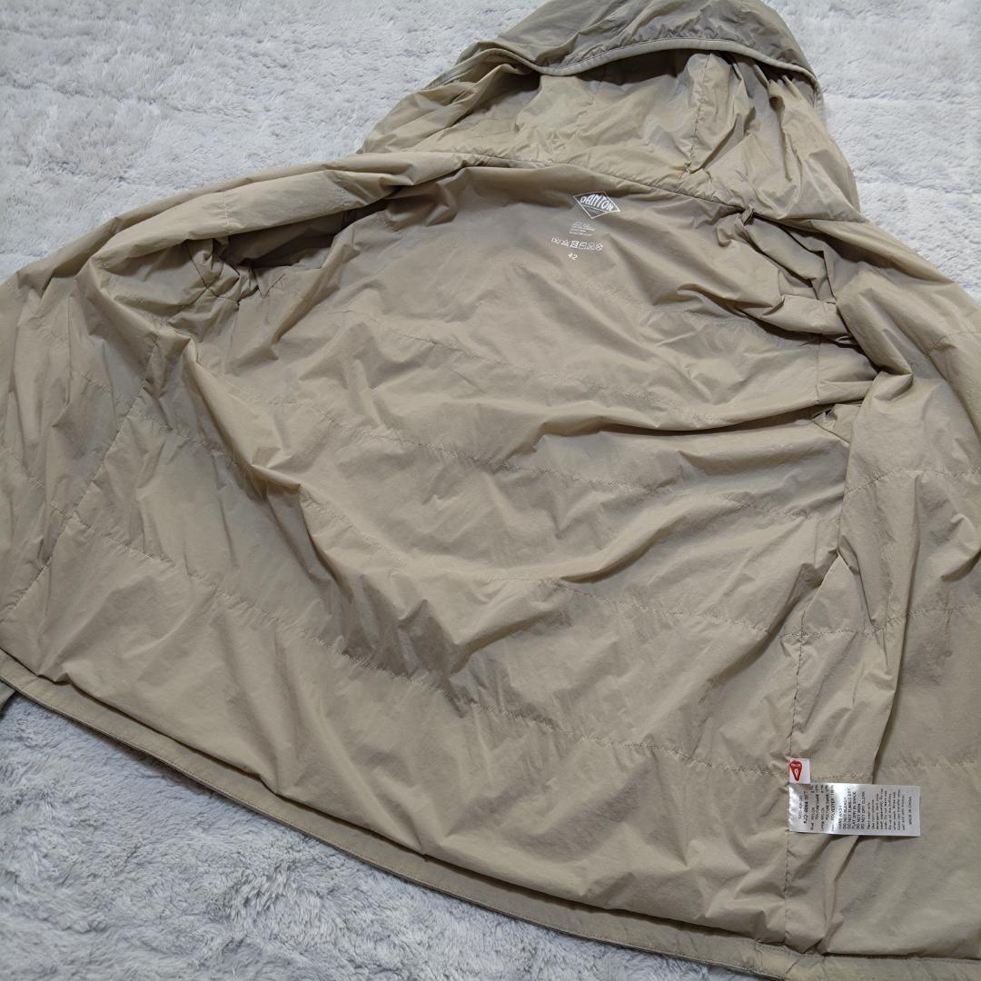 DANTONダントン インサレーションジャケット　中綿 サイズ42　パーカー