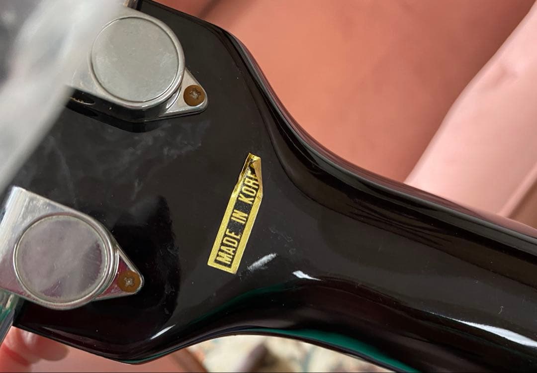 【美品】エレアコ 黒　アコースティックギター　ARIA AMB-50B 年代物