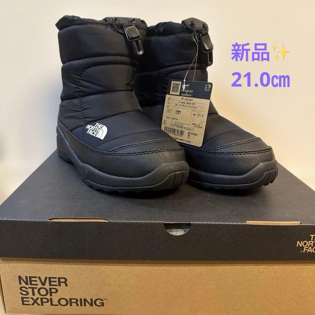 ブーツ・ブーティ THE NORTH FACE K Nuptse Bootie WP 21cm