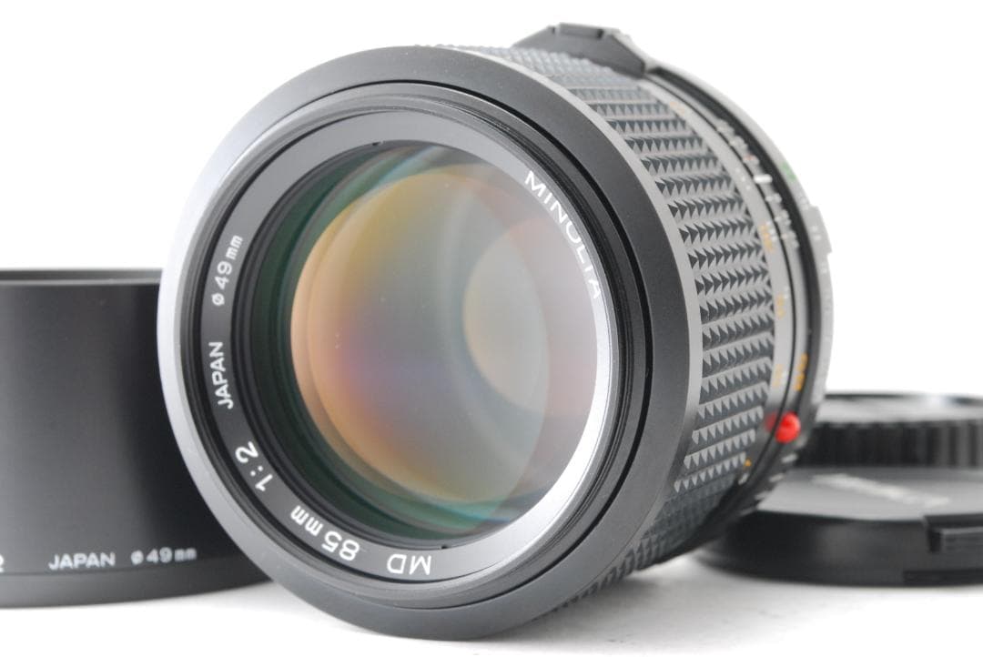 極美品 MINOLTA MD 85mm f/2 レンズ #284