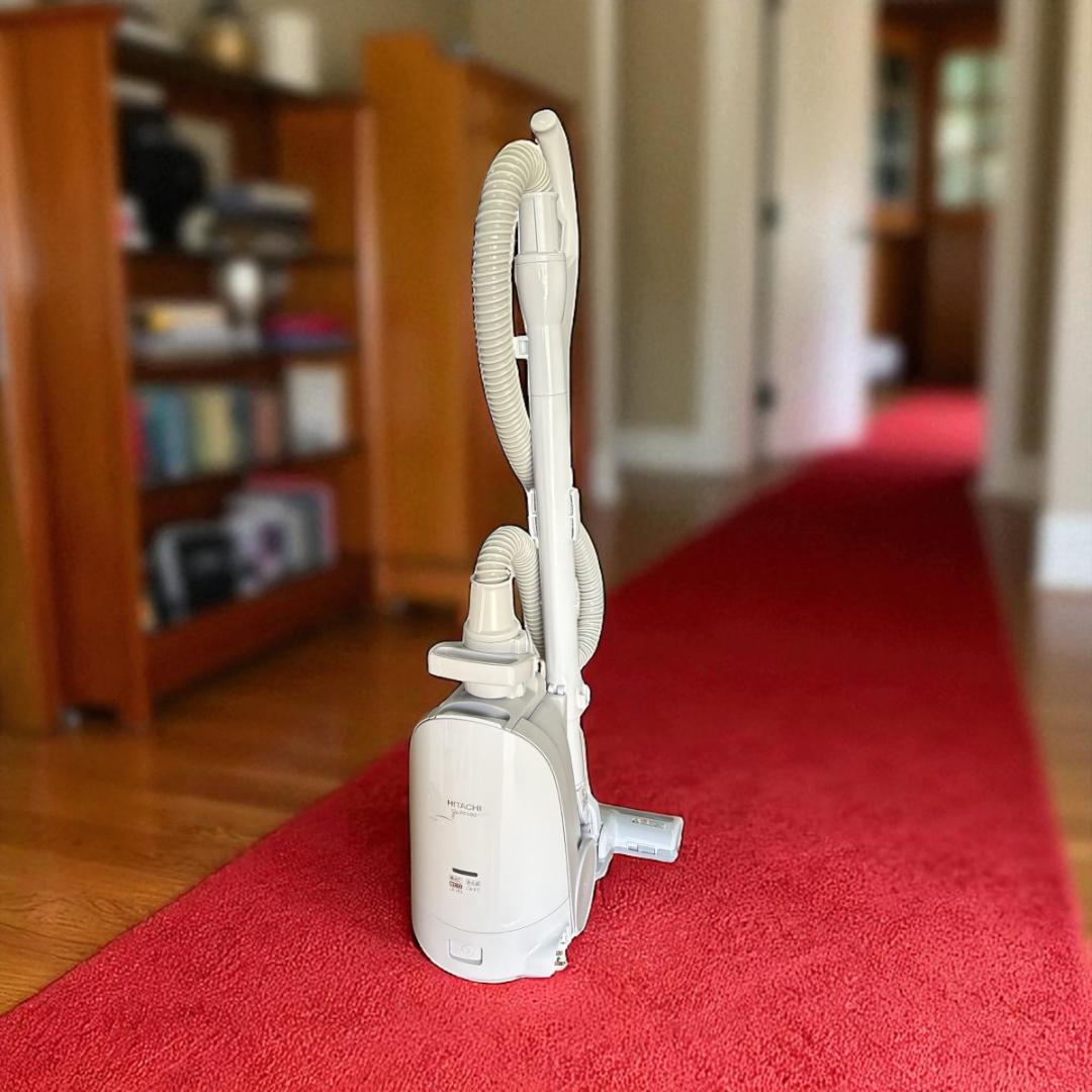 日立 掃除機 CV-PF100 紙パック式 2019年製（純正パック付き）