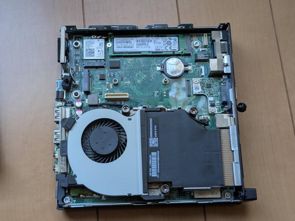 ミニPC HP EliteDesk 800 G4 DM i5-8600T/8G/256G