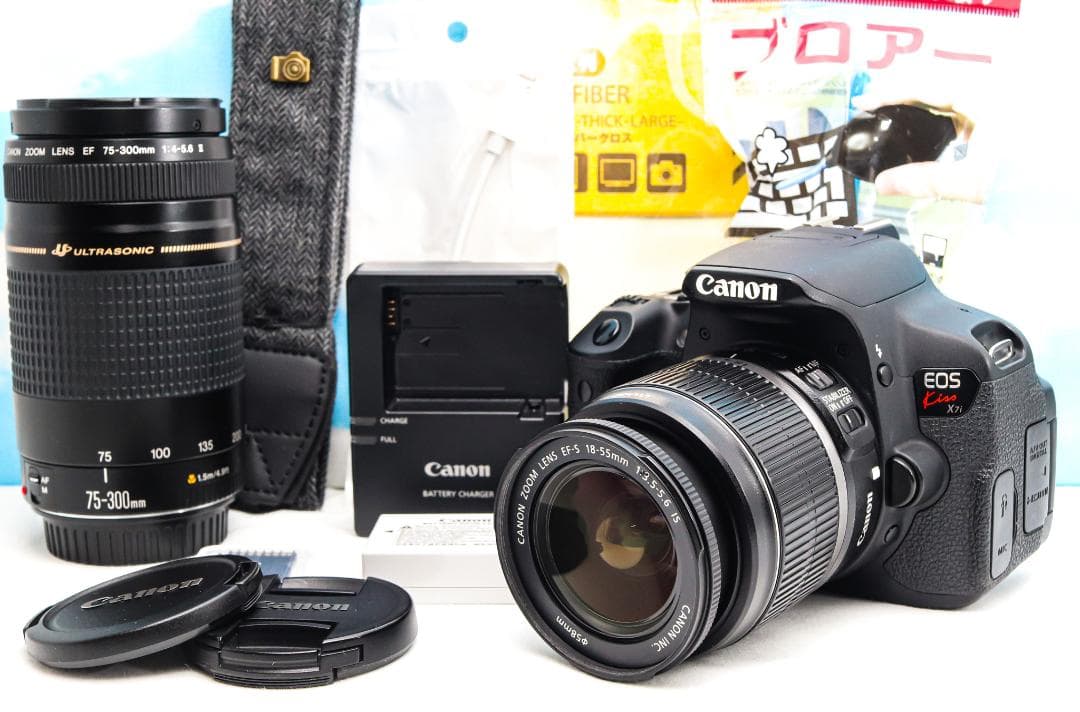 Canon kiss x7i⭐️スマホに転送♪⭐️自撮り可能⭐️高性能映像機能
