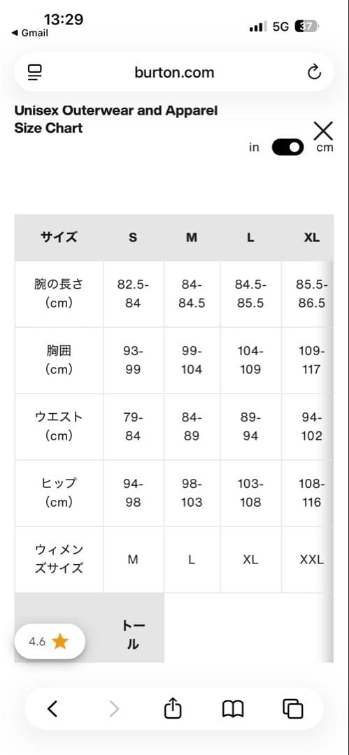 スノーボード Burton mine77 Jacket