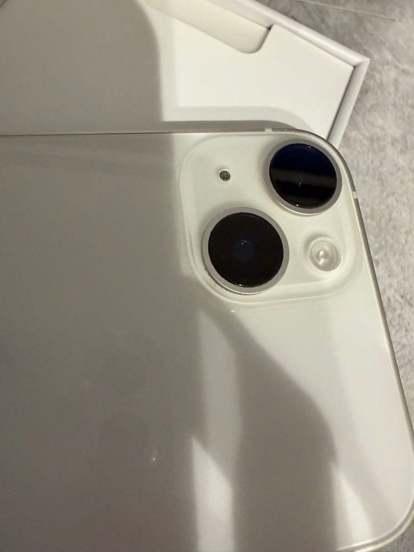 【美品&バッテリー100%】 iPhone 14ホワイト 本体 128GB