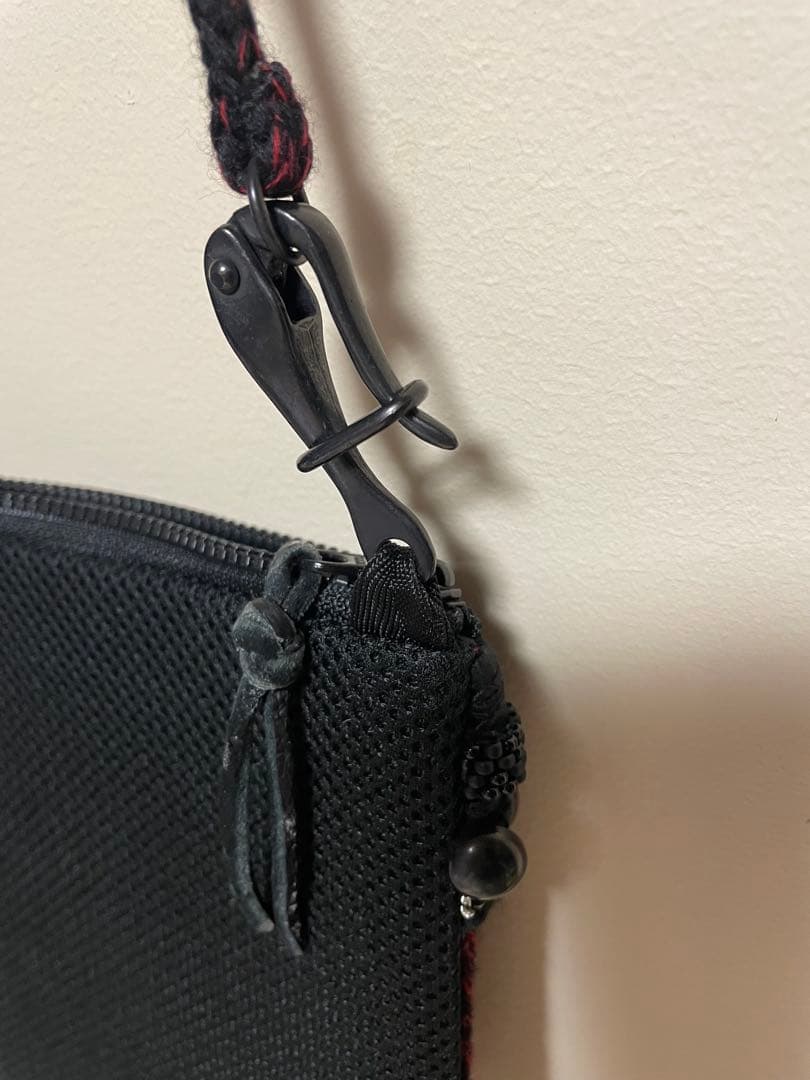 undercover 09aw EARMUFF グラデーション　ニット　ポーチ