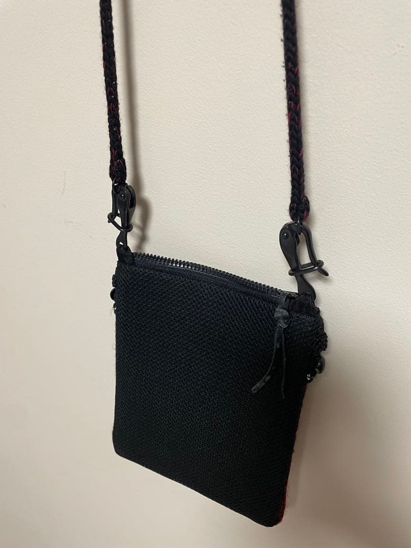 undercover 09aw EARMUFF グラデーション　ニット　ポーチ