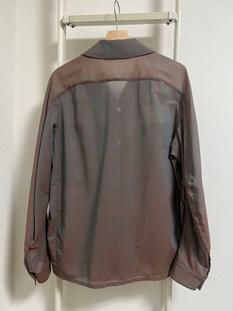 トップス OPPOSE DUALITY 25ssChambray Panel Shirts