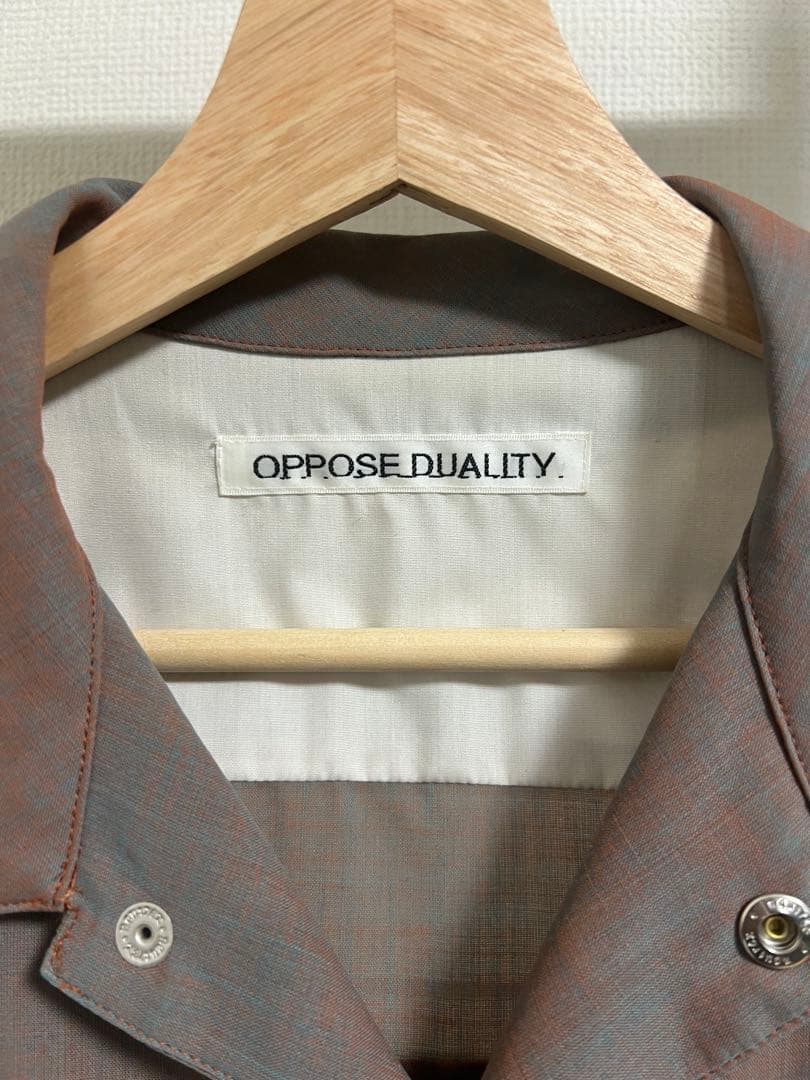 トップス OPPOSE DUALITY 25ssChambray Panel Shirts