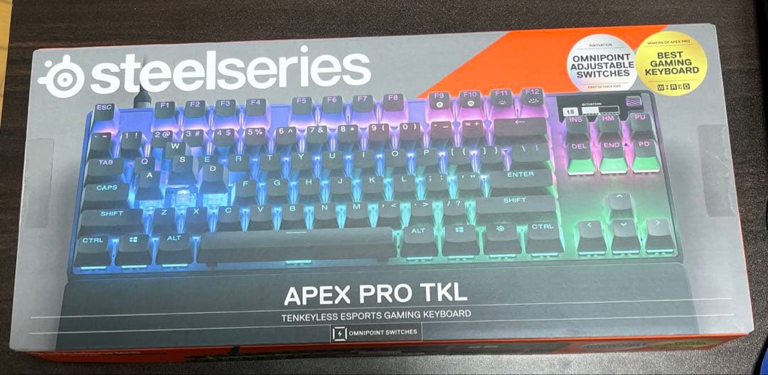 SteelSeries ゲーミングキーボード テンキーレス 有線 64856