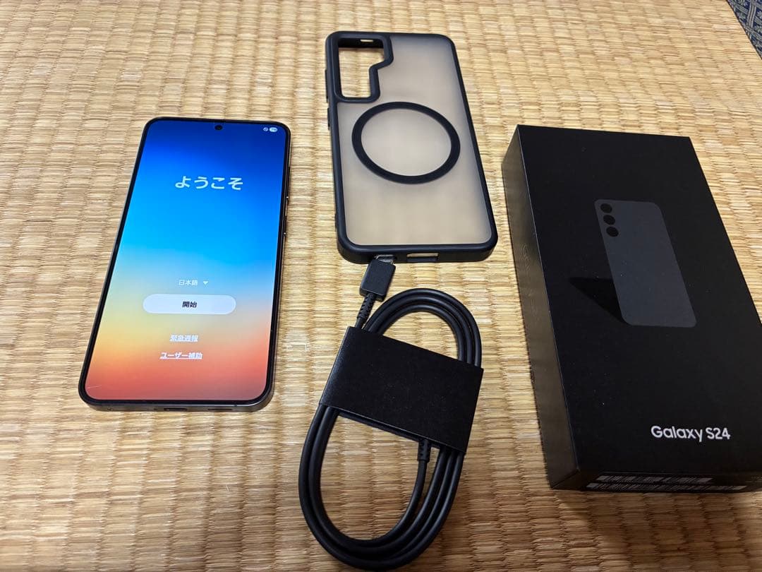 訳ありGalaxy S24 256GB ブラック 国内版SIMフリー