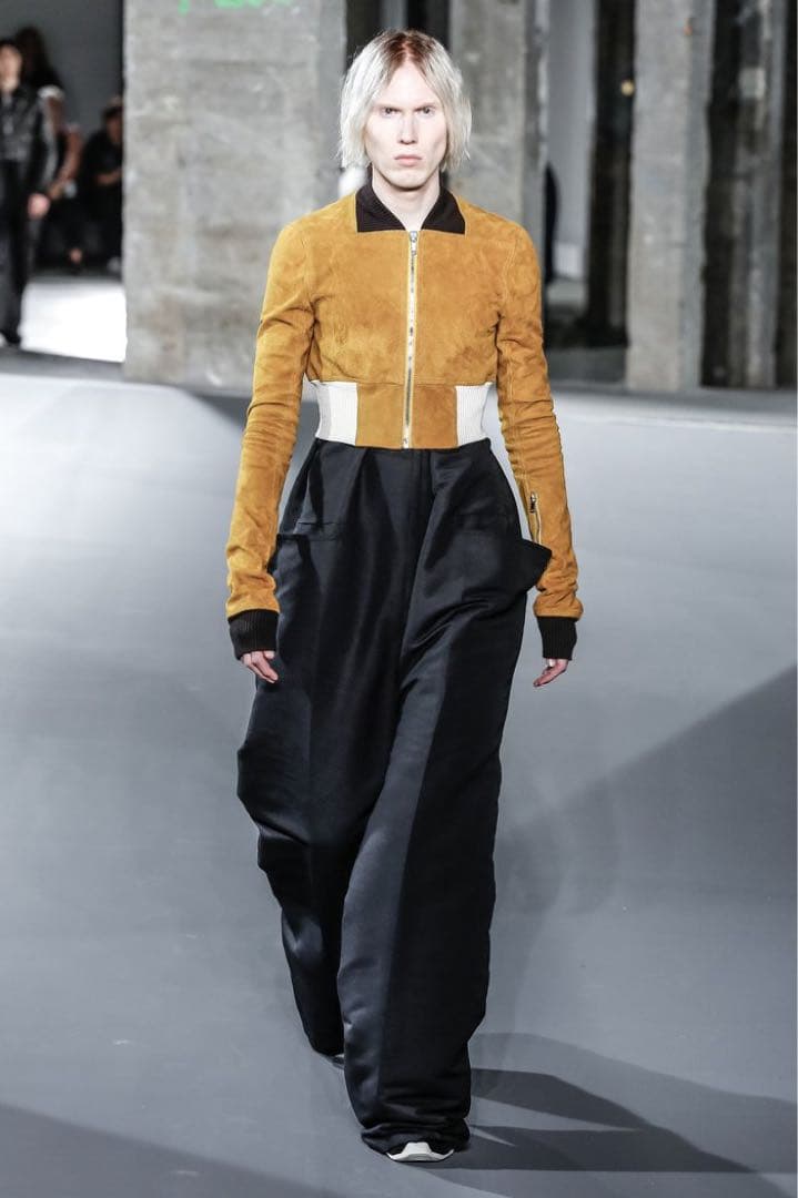 Rick Owens 17ss WALRUS レザークロップドジャケット