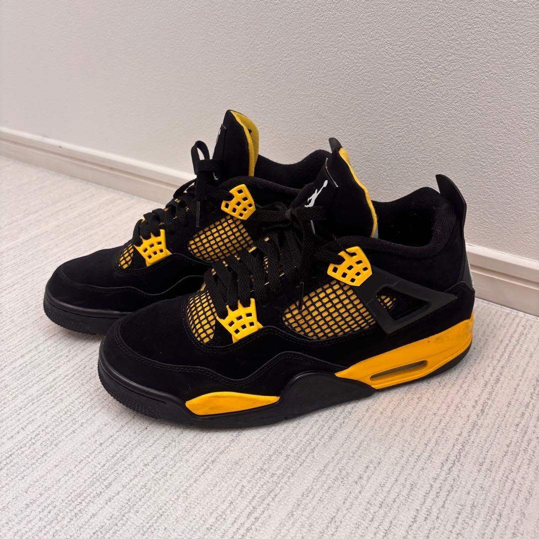 NIKE AIR JORDAN 4 RETRO THUNDERエアジョーダン4