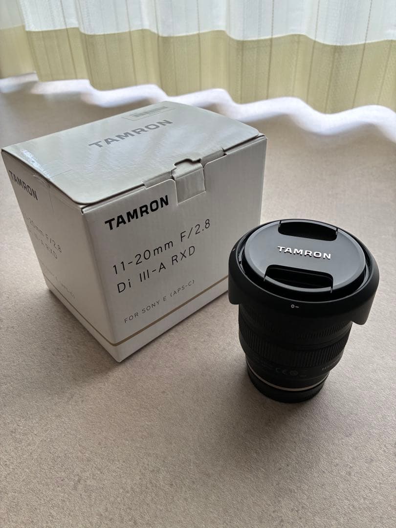 レンズ(ズーム) TAMRON 11-20mm F/2.8 Sony E (ASP-C)
