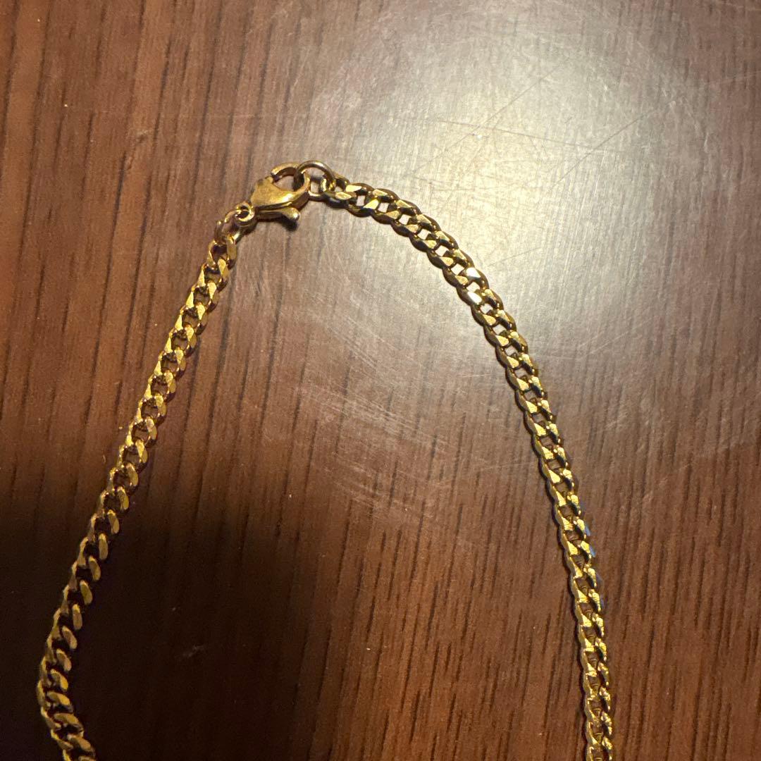 ど*ー様 ゴールドチェーンネックレス　喜平