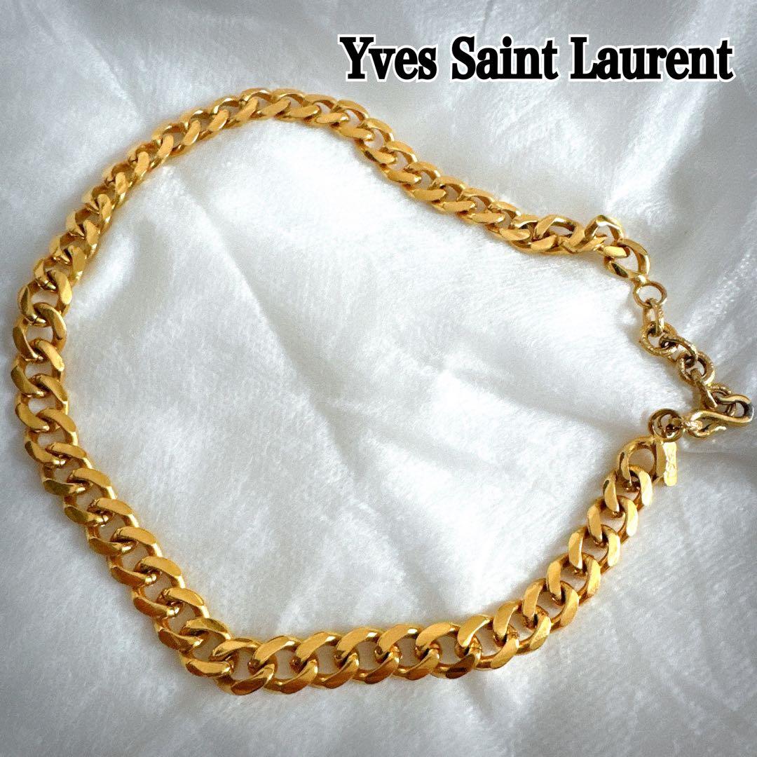 Yves Saint Laurent 喜平 チェーン ネックレス
