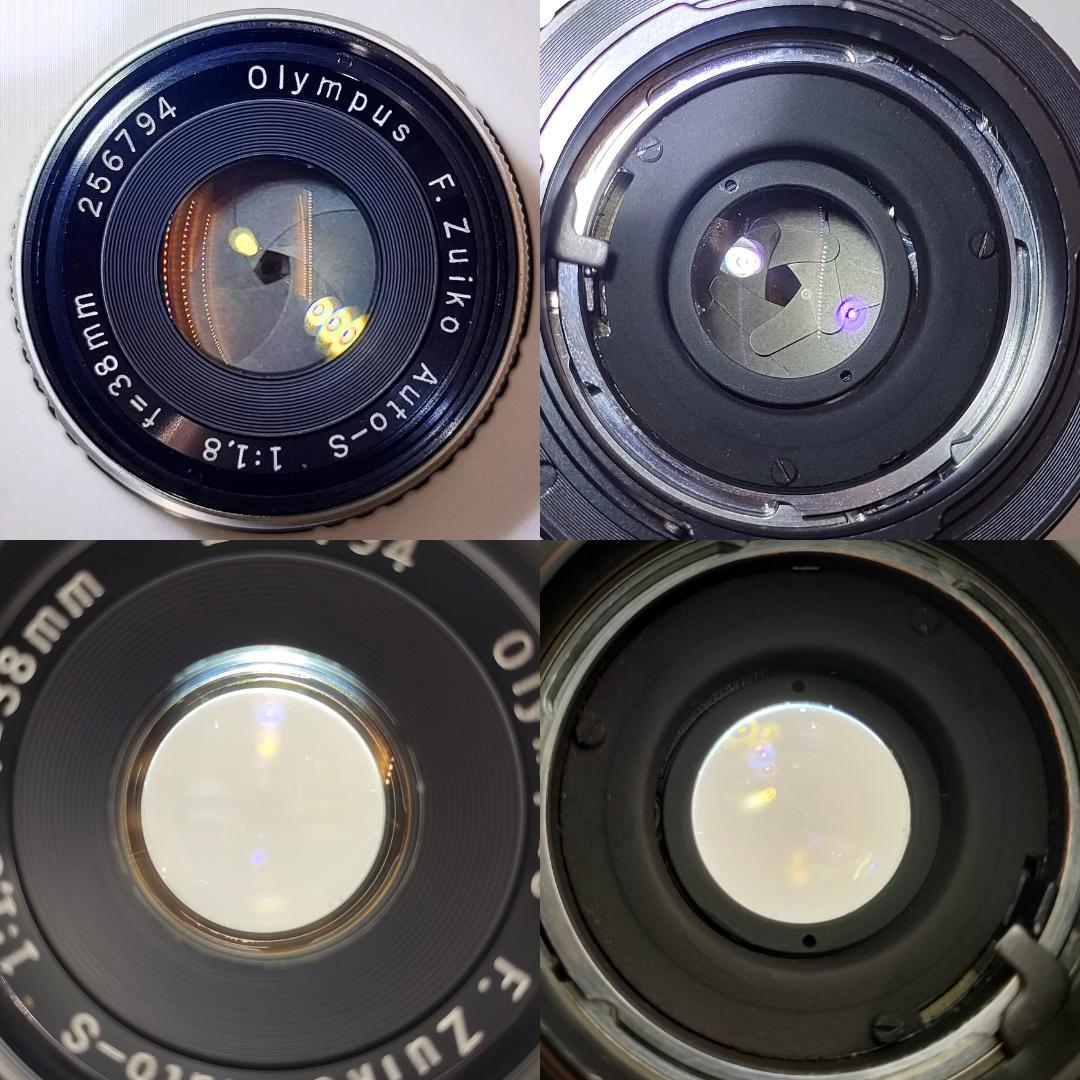 フィルムカメラ OLYMPUS PEN-FV /F.ZUIKO Auto-S 38mm F1.8