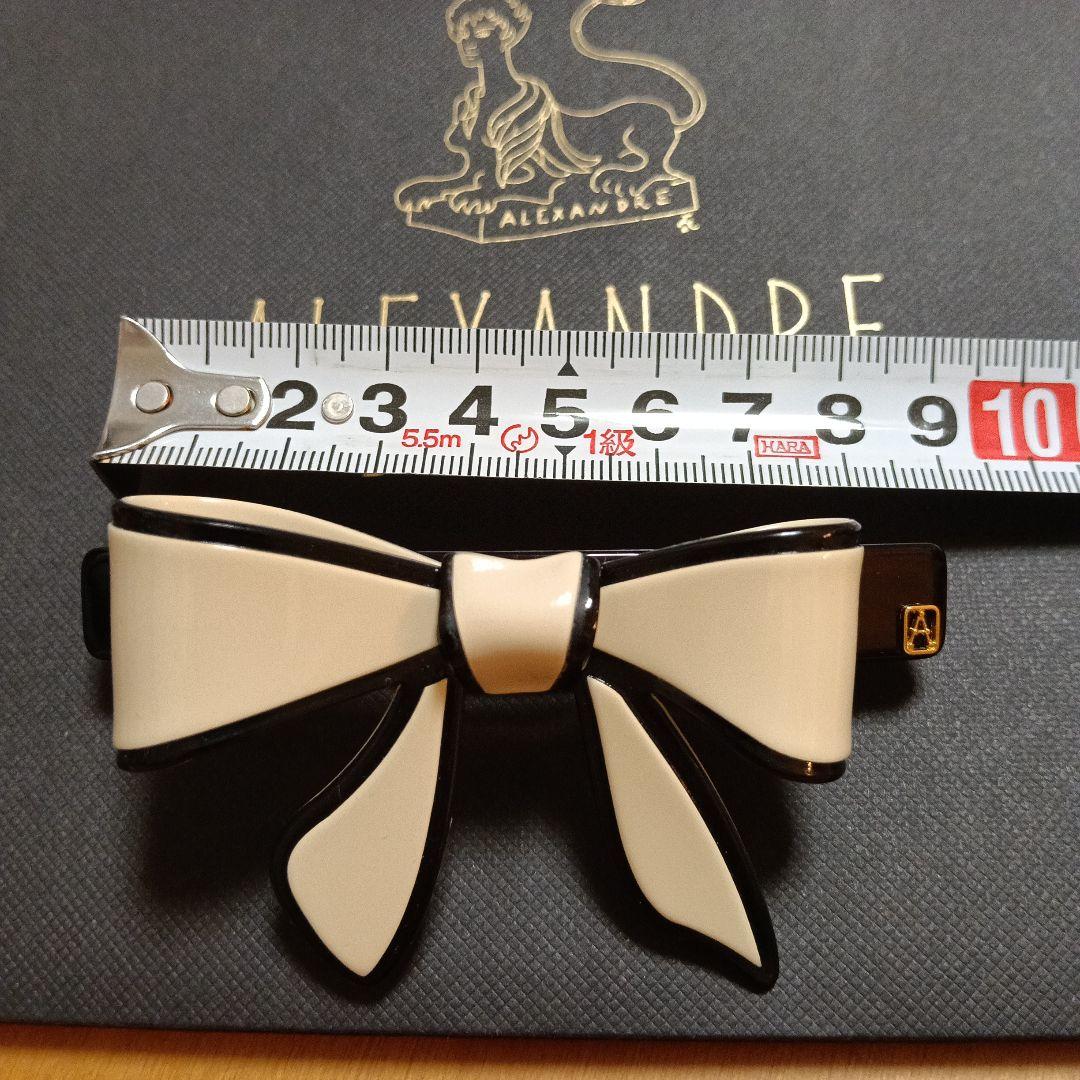 アレクサンドル ドゥ パリ　リボン　バレッタ