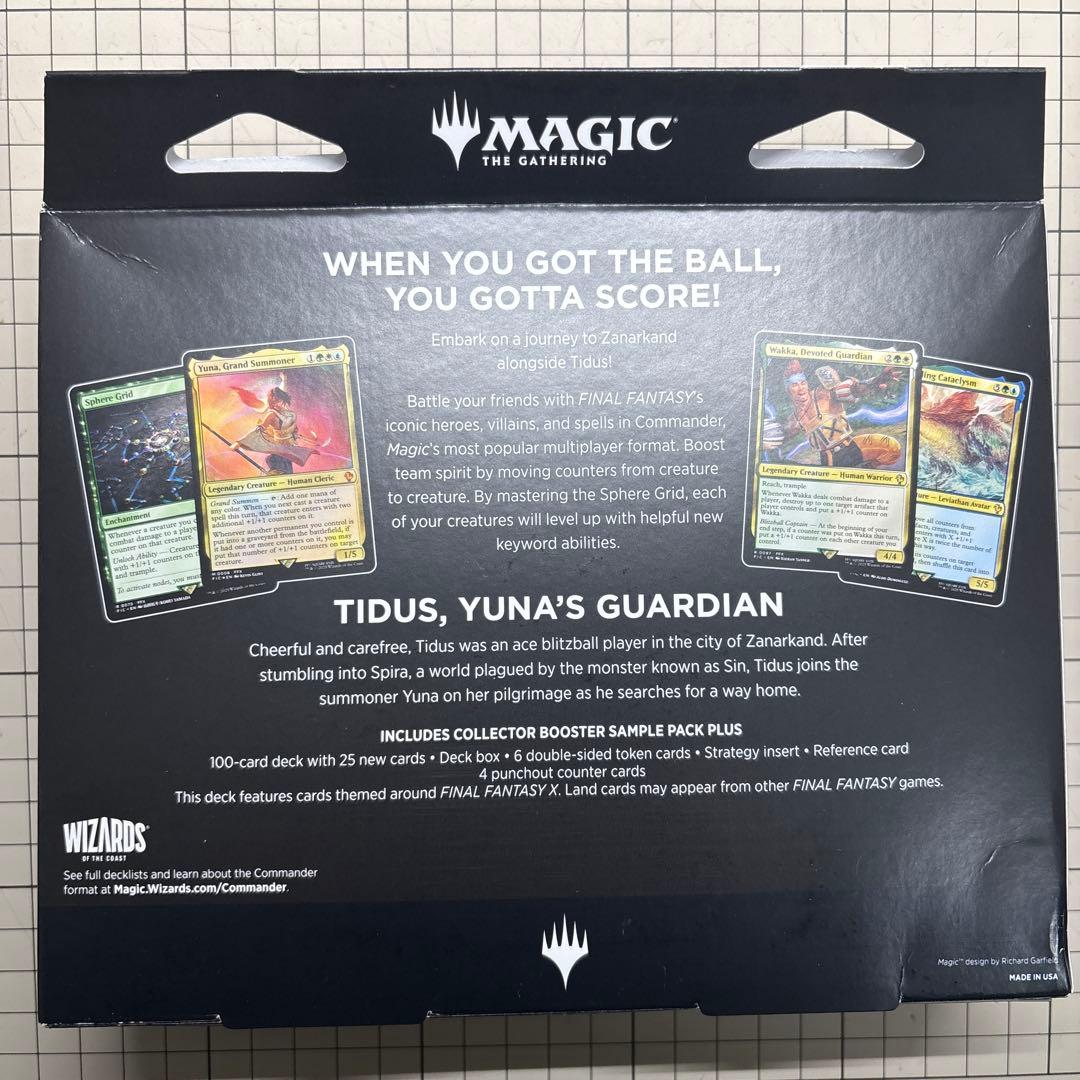 【新品未開封】MTG カウンターブリッツ統率者デッキ　英語版　サンプルパック同封