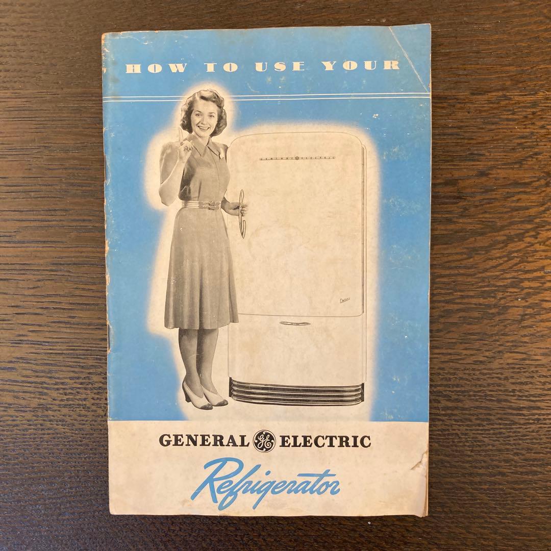 冷蔵庫・冷凍庫 1941's Vintage GE Refigerator  U.S