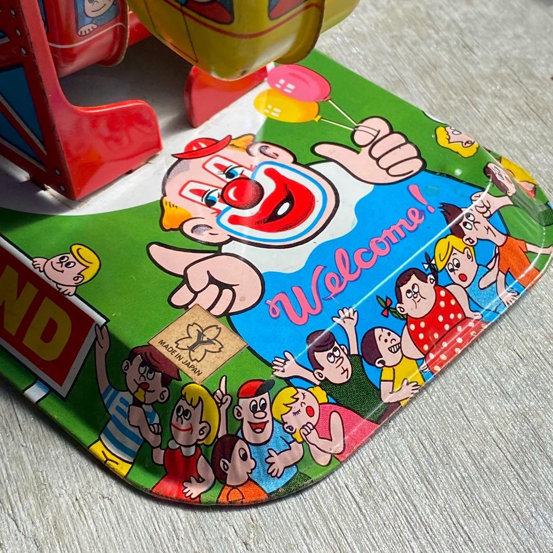 ゆめぷう＊希少 レア ブリキ 観覧車 アンティーク インテリア 昭和レトロ