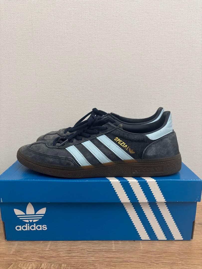 adidas handball spezial ネイビー&水色　27cm