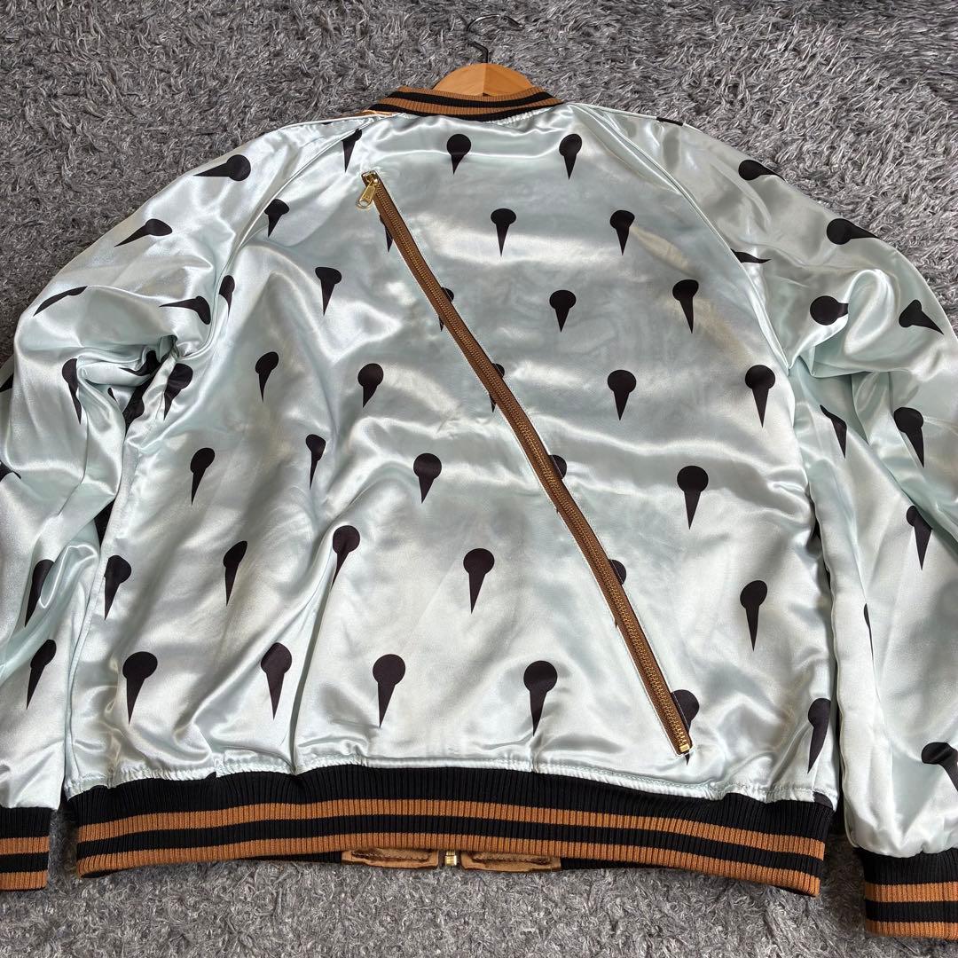 【未使用】絡繰魂×ジョジョの奇妙な冒険 ブローノブチャラティ スカジャン M