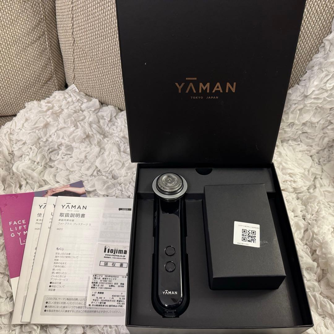 美品 YA-MAN 美顔器 M20 ブラック