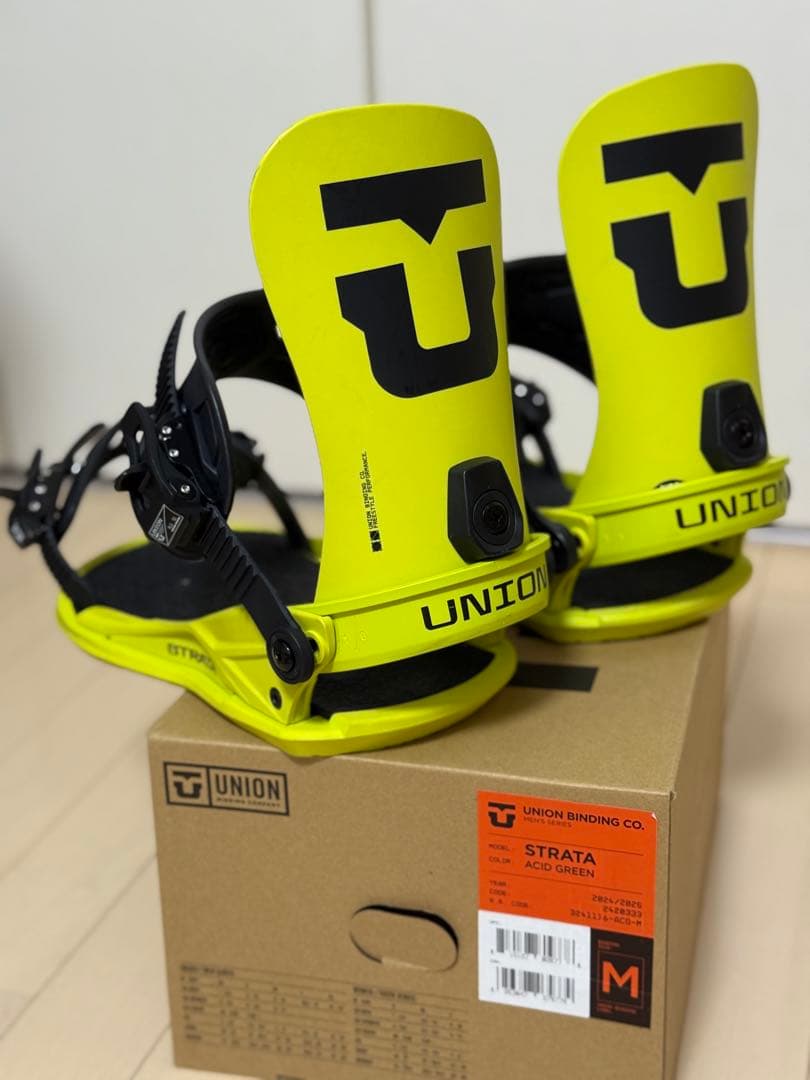 24-25UNION STRATA ACID GREEN Mサイズ