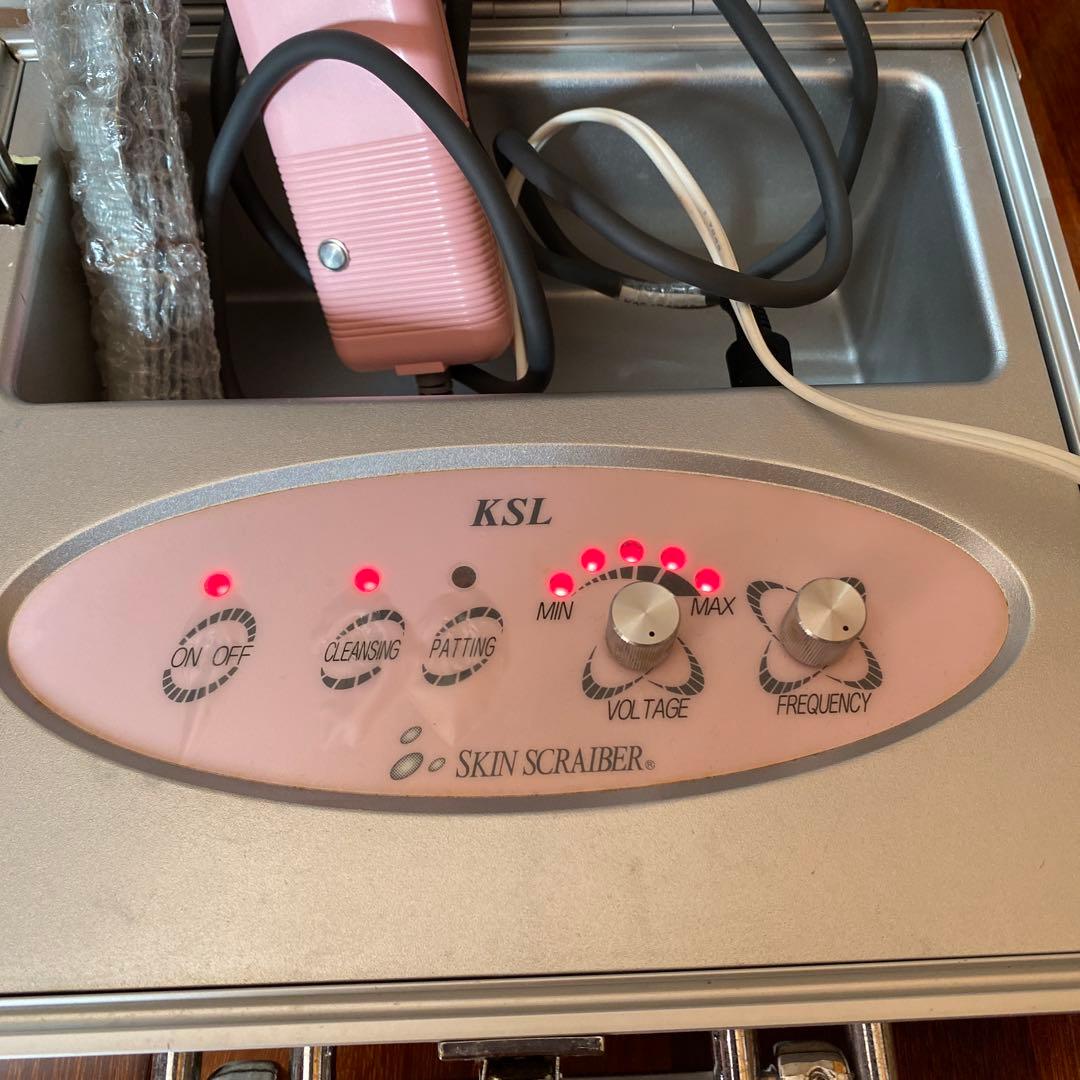 美顔器 エステサロン　ラパルレ購入　業務用　スクライバー　角質除去　ビタミン導入