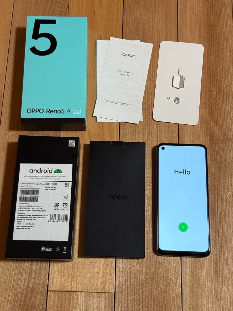 OPPO reno5A 美品