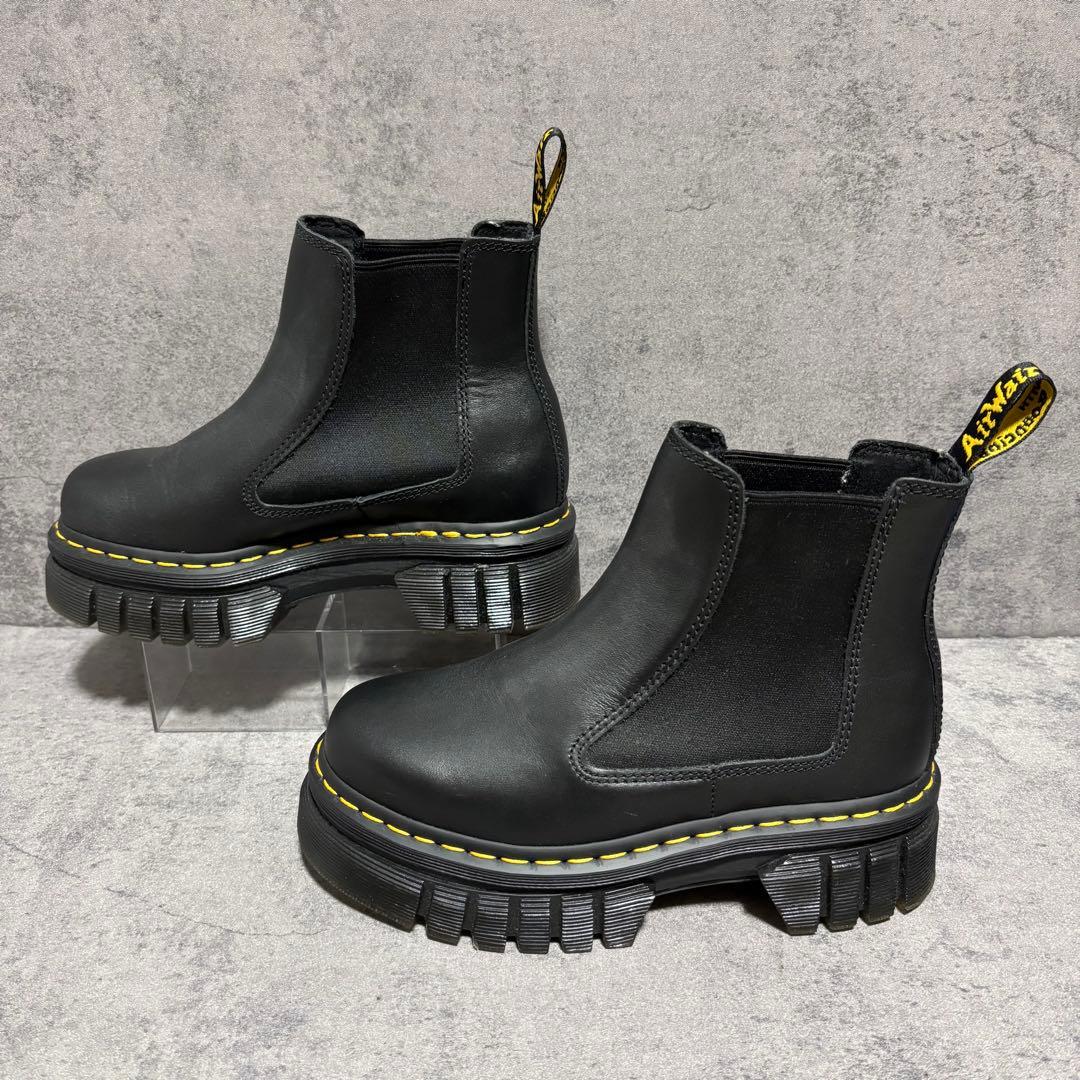 未使用級　ドクターマーチン　チェルシーブーツ　オードリック　ダブル　黒　2153