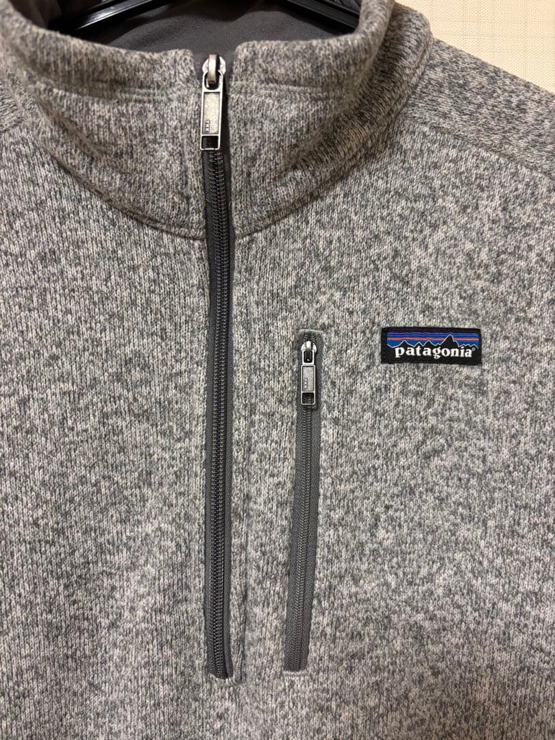パタゴニア ベター セーター ハーフジップ L グレー
