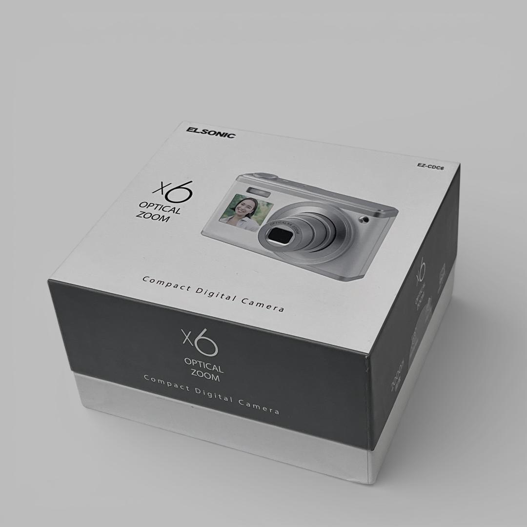 【新品未開封】ELSONIC EZ-CDC6 x6 OPTICAL コンデジ