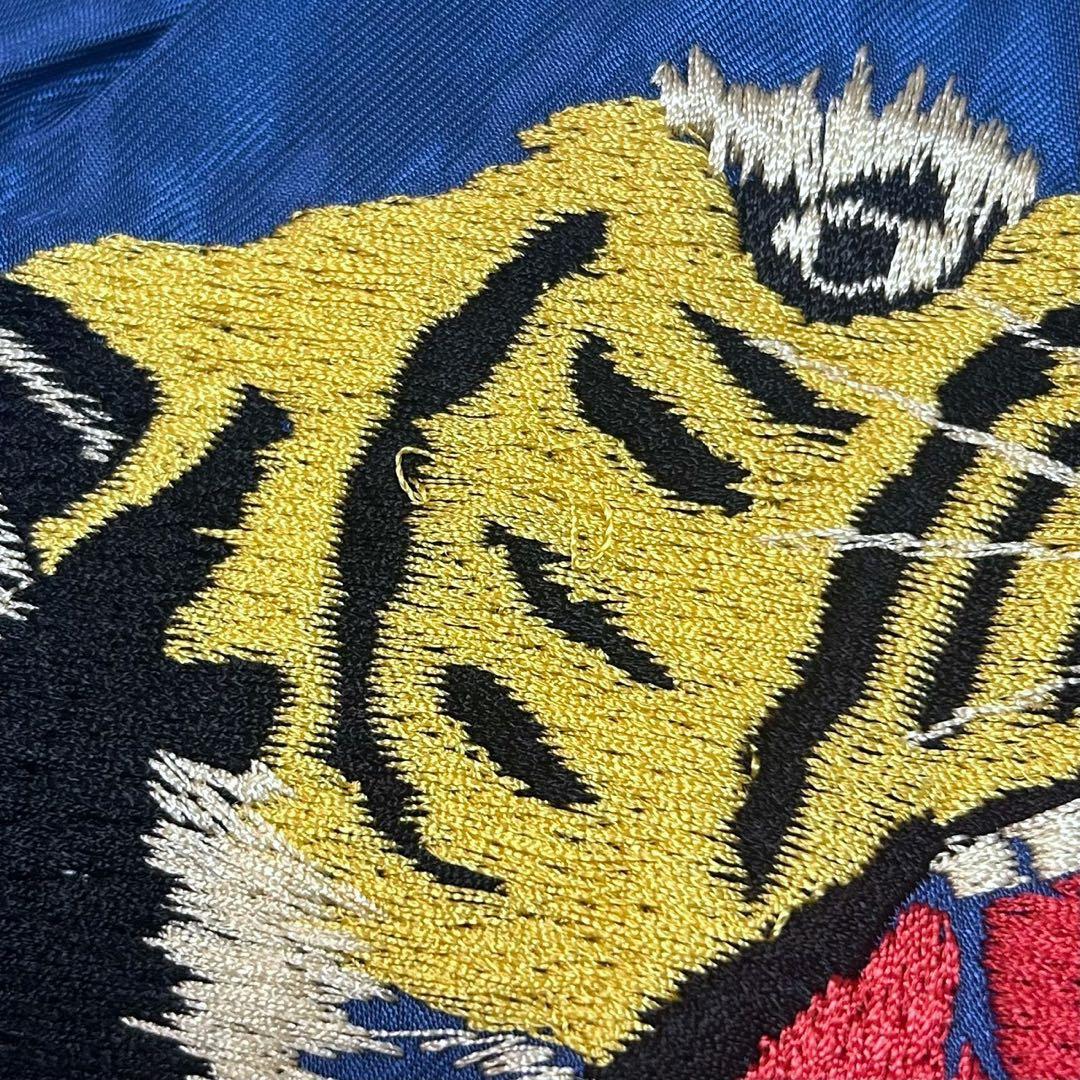 テーラー東洋 スーベニアジャケット リバーシブル　スカジャン 虎 鷹 L