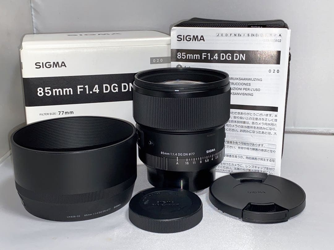 【美品】SIGMA 85mm f1.4 DG DN Art ソニーEマウント