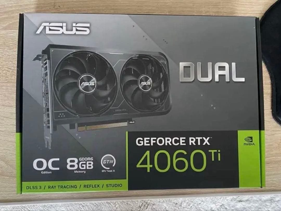 ［新品未使用未開封］ASUS GeForce RTX 4060 Ti 8GB